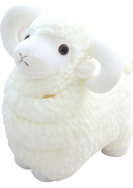 25 cm Simülasyon Peluş Koyun Oyuncak Dolması Hayvan Kuzu Keçi Bebek Oyuncakları Bebek Çocuk Çocuk Hediye Ev Dekorasyon El Sanatları | Doldurulmuş ve peluş Hayvanlar