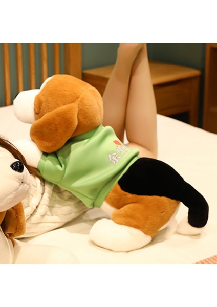 60 cm Kawaii Dolması Köpek Peluş Oyuncak Yalan Beagle Yavru Köpek Giysi ile Yumuşak Yastıklar Sevimli Hayvanlar Bebek Bebek Kız Doğum Günü Hediyesi | Doldurulmuş peluş Hayvanlar modelleri
