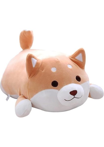 Shiba Inu Köpek Peluş Yastık - Kahverengi (Yurt Dışından)
