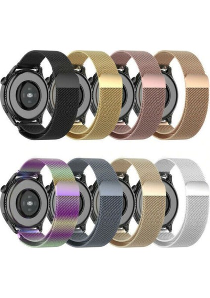 Huawei Watch Gt 2 Pro Gt 3 46MM Kordon Metal Magnetic Mıknatıslı Paslanmaz Çelik Kordon fiyatları