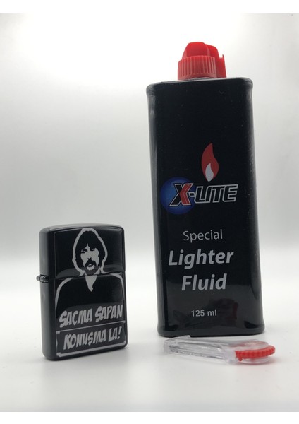 Behzat Ç. - Benzinli Çakmak (X-Lite Benzin Gazı 120 ml ve 5'li Çakmak Taşı Hediyedir)