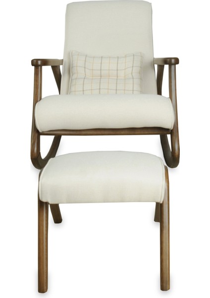 Ekol Ceviz Krem Ahşap Sallanan Sandalye Dinlenme Emzirme Baba Tv Okuma Uzanma Koltuğu Berjer modelleri