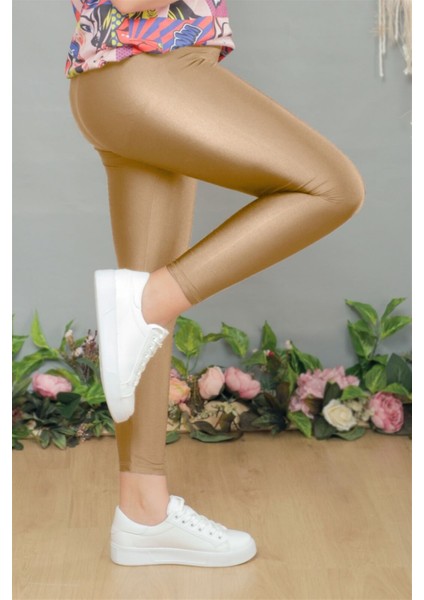 Kız Çocuk Disco Tayt (Gold)
