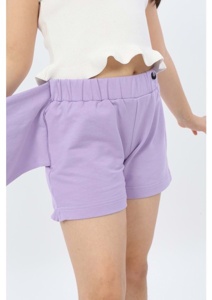 Toontoy Kız Çocuk Önü Süs Cepli Şort fiyatları