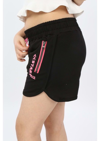 Toontoy Kız Çocuk Start Nakışlı Şort indirimleri