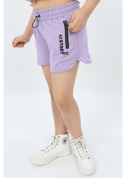 Toontoy Kız Çocuk Start Nakışlı Şort fiyatları