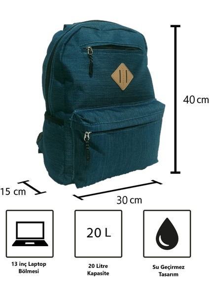 TG200 Laptop Bölmeli Sırt Çantası Günlük Spor Okul fiyatları