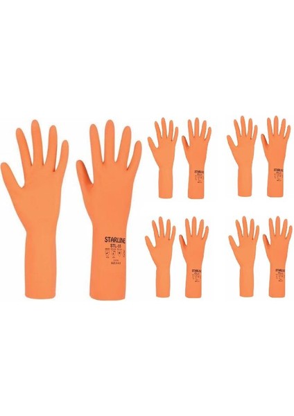 Kimyasal Nitril Eldiven Starline Stl-55 (8-8,5 Numara)5 Çift