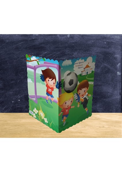 Klasik Karne Kabı Kılıfı Özel Kesim 1 Adet (Futbol)