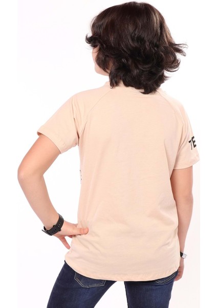 Toontoy Erkek Çocuk Racing Team Yazılı Barkod Baskılı Tişört fiyatları