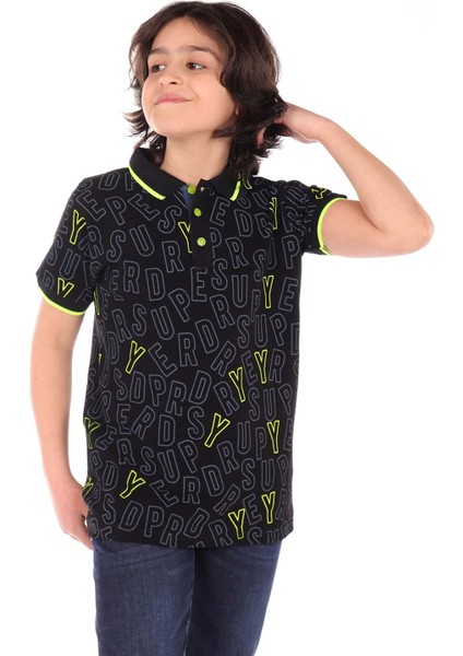 Toontoy Erkek Çocuk Komple Baskılı Tişört