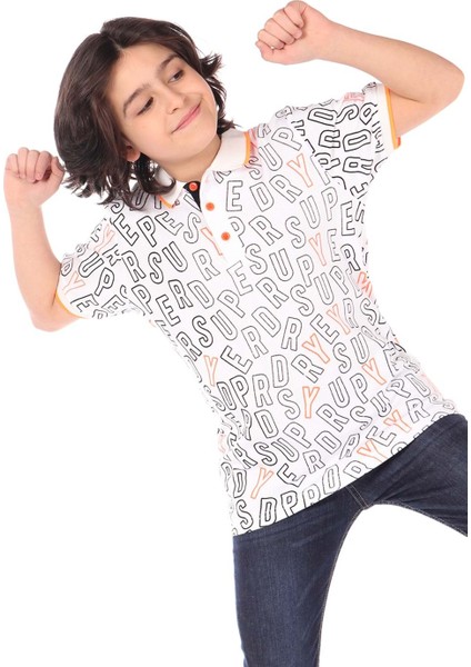 Toontoy Erkek Çocuk Komple Baskılı Tişört