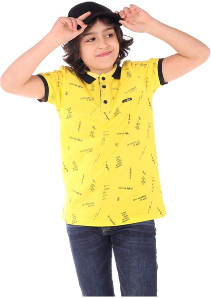 Toontoy Erkek Çocuk Komple Baskılı Tişört