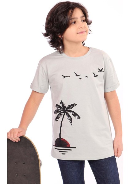 Toontoy Erkek Çocuk Baskılı Tişört