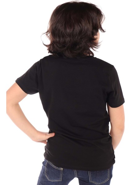 Toontoy Erkek Çocuk Armalı Önü Yazı Baskılı Tişört modelleri