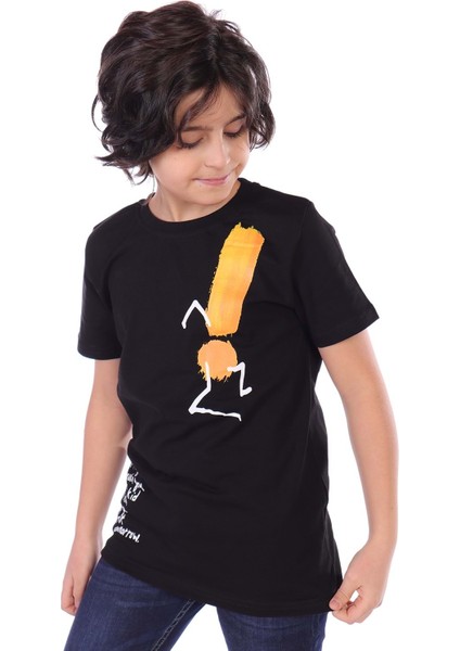 Toontoy Erkek Çocuk Yazı Baskılı Tişört