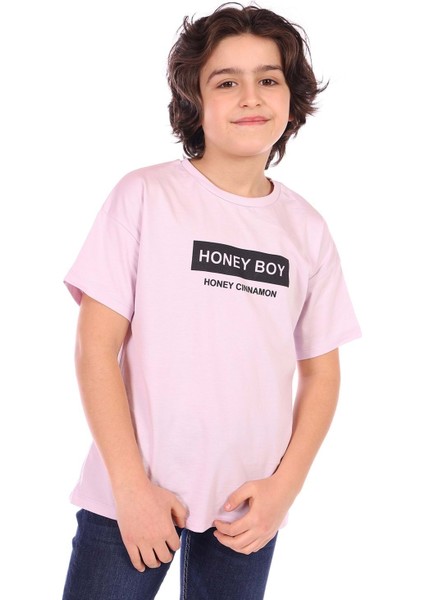 Toontoy Erkek Çocuk Honey Boy Baskılı Tişört