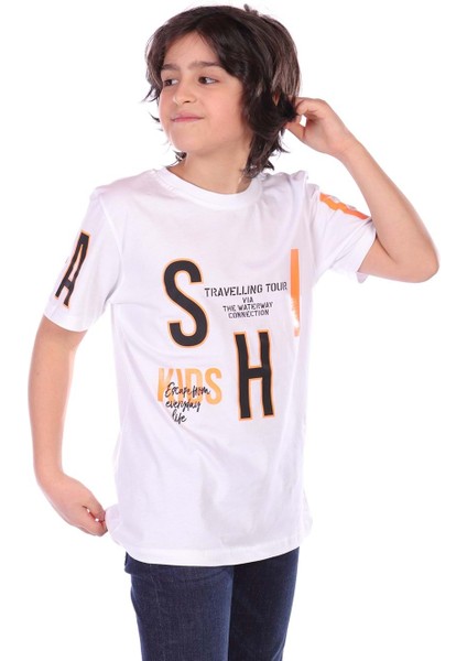 Toontoy Erkek Çocuk Fashion Baskılı Tişört modelleri