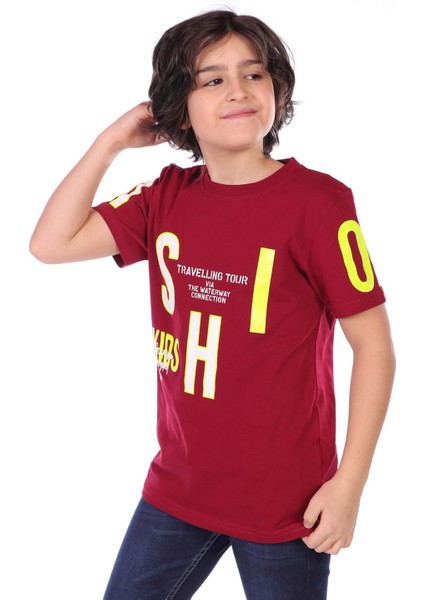 Toontoy Erkek Çocuk Fashion Baskılı Tişört fırsatları