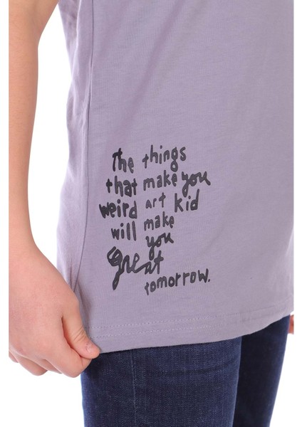 Toontoy Erkek Çocuk Yazı Baskılı Tişört fiyatları