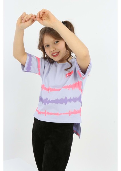 Toontoy Kız Çocuk Göğsü Armalı Tişört fırsatları