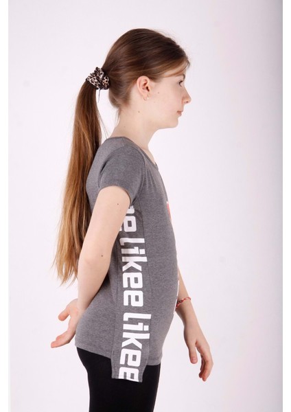 Toontoy Kız Çocuk Likee Baskılı Tişört fiyatları