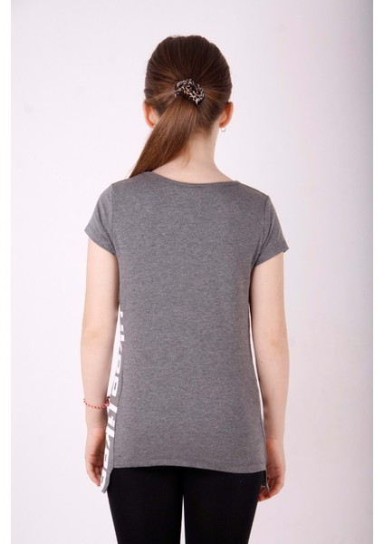 Toontoy Kız Çocuk Likee Baskılı Tişört modelleri