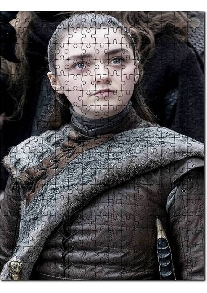 Game Of Thrones Arya Stark 255 Parça Puzzle Yapboz Mdf (Ahşap)