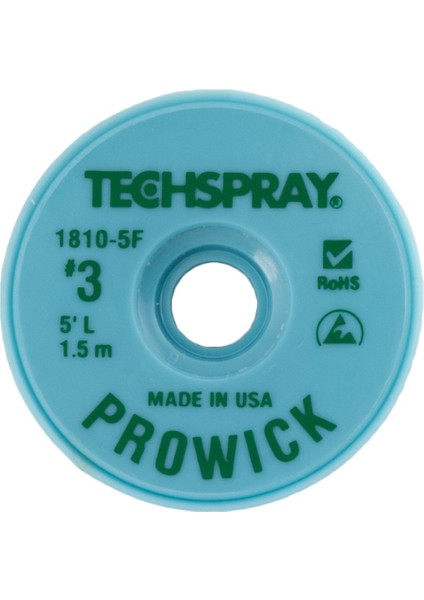 1810-5F Lehim Alma Teli Yeşil (1,9mmx1,5m) Pro-Wick