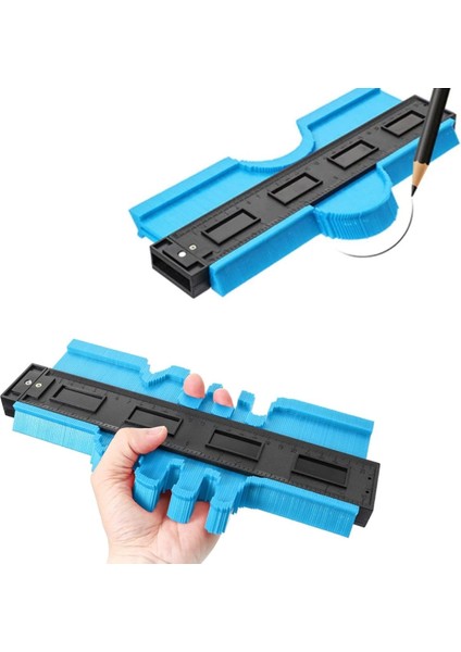 Kontur Ölçüm Cihazı Ahşap Fayans Şekillendirme Kalıbı 25 cm modelleri