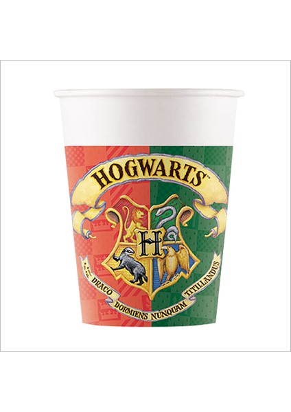 Harry Potter Karton Bardak - 8 Adet modelleri