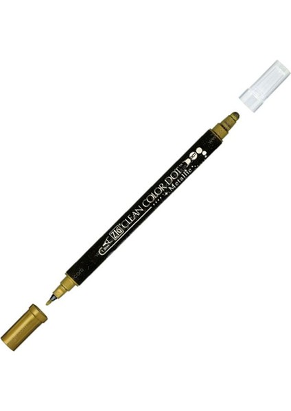 Clean Color Dot Çift Taraflı Metalik Altın 101 Kalem TC-8100