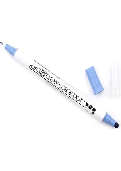 Clean Color Dot Çift Taraflı Metalik Mavi 125 Kalem TC-8100