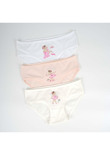 Rava 3'lü Kız Çocuk Slip Set