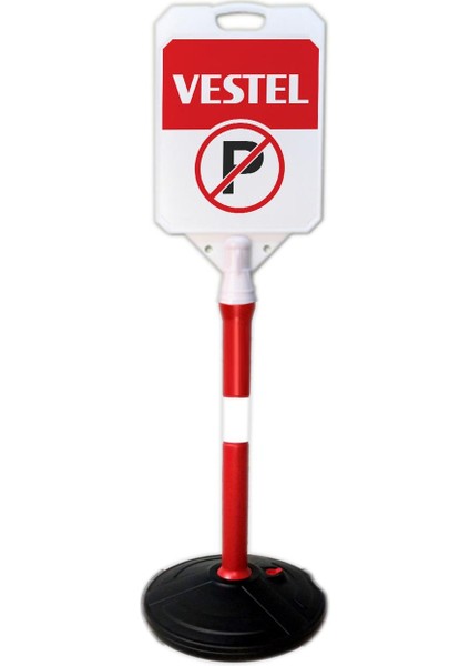 Vestel Reklam Yönlendirme Tanıtım Bariyer Dubası