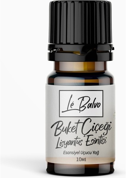 Lisyantus Esintisi Doğal Uçucu Yağ Saf Buhurdanlık Esansı Konsantre Oda Kokusu Esans Buhur Yağı 10ML