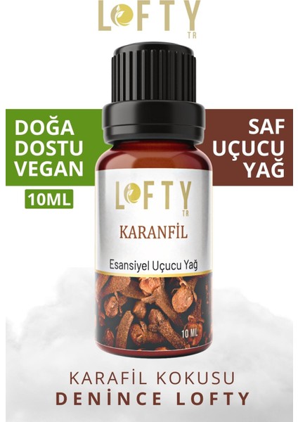 Karanfil Uçucu Yağ Buhurdanlık Esansı Oda Kokusu 10 ml
