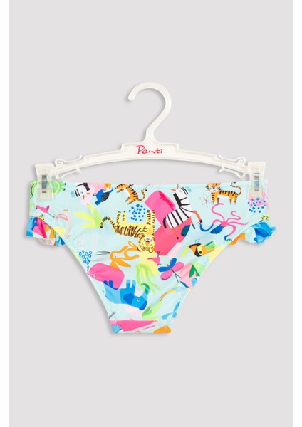 Kız Çocuk Discovery One Shoulder Bikini Takımı indirimleri