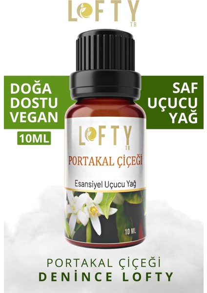 Portakal Çiçeği Uçucu Yağ Buhurdanlık Esansı Oda Kokusu 10 ml