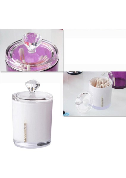 1 Adet Makyaj Depolama Organizatör Akrilik Pamuk Pedleri Tutucu Kozmetik Kutusu Takı Kızlar Kadınlar Için Twab Kutusu | Makyaj Organizatörleri (Yurt Dışından) modelleri