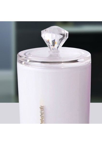 1 Adet Makyaj Depolama Organizatör Akrilik Pamuk Pedleri Tutucu Kozmetik Kutusu Takı Kızlar Kadınlar Için Twab Kutusu | Makyaj Organizatörleri (Yurt Dışından) fırsatları