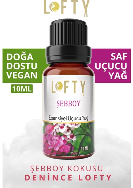 Şebboy Uçucu Yağ Buhurdanlık Esansı Oda Kokusu 10 ml