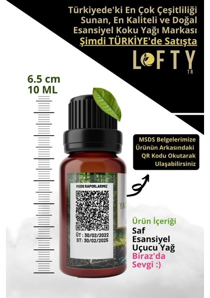 Şeftali Uçucu Yağ Buhurdanlık Esansı Oda Kokusu 10 ml