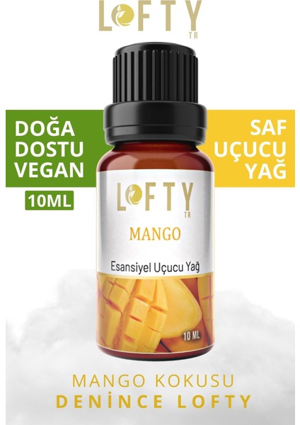 Mango Uçucu Yağ Buhurdanlık Esansı Oda Kokusu 10 ml