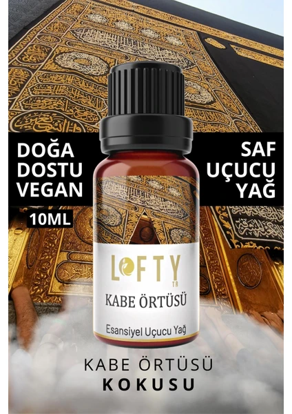 Kabe Örtüsü Uçucu Yağ Buhurdanlık Esansı Oda Kokusu 10 ml