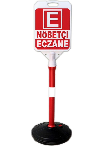 Nöbetçi Eczane Reklam ve Yönlendirme Tanıtım Bariyer Dubası