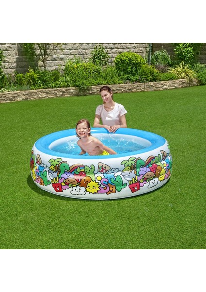 Jumbo Desenli Havuz (152X51)
