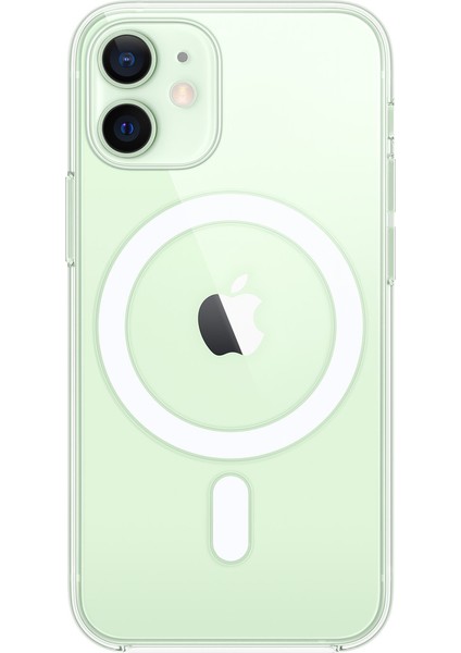 Iphone 11 12 13,pro,pro Max , Mini Magsafe Destekli Kablosuz Şarj Uyumlu Şeffaf Silikon Kılıf