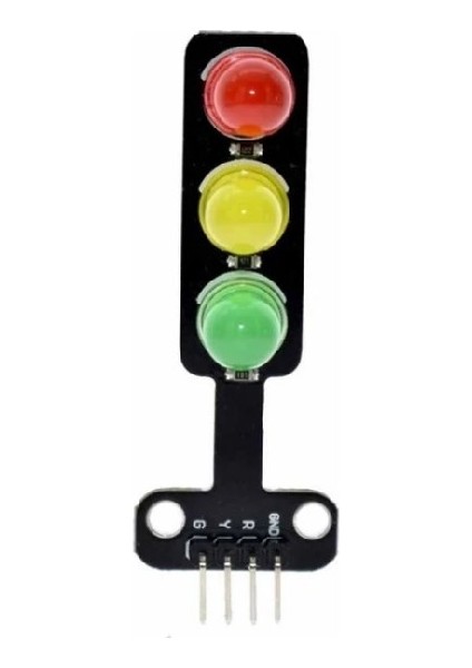 Arduino Trafik Lambası Modülü5 Volt, Kırmızı, Sarı, Yeşil LED