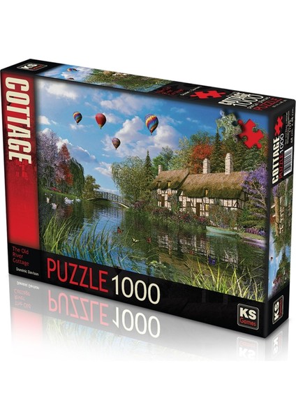 Ks Old River Cottage 1000 Parça Puzzle